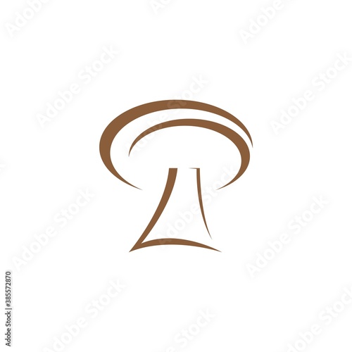 healthy mushroom logo