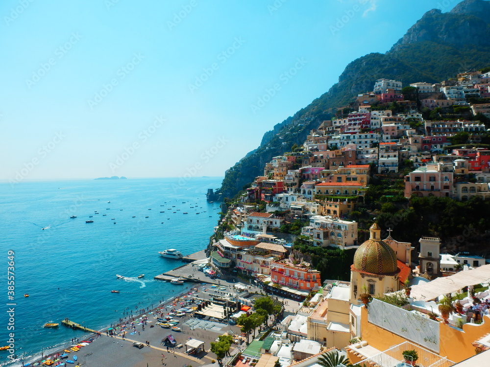 view of bay, colorful Italy