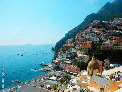view of bay, colorful Italy