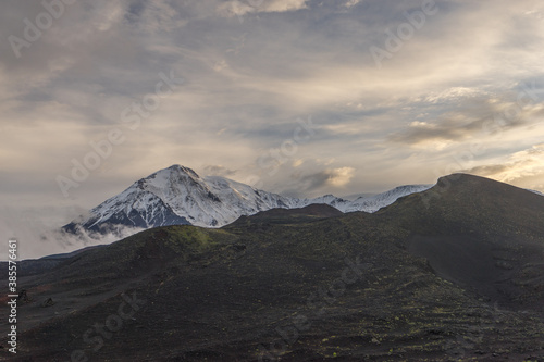 Tierra del Fuego  lava fields in the vicinity of Plosky Tolbachik volcano