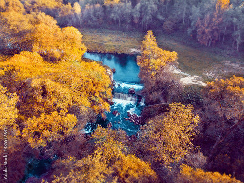 The swamps of Belarus are the lungs of Europe. Space planet. The ecological situation in the world. Global environmental problems. Natural background. View from the copter. © AlesiaKan
