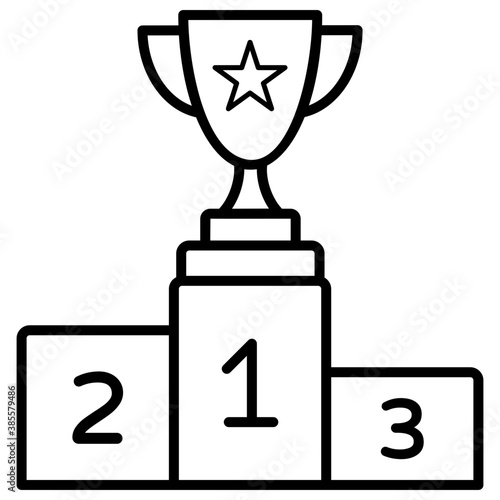 Winner Podium 