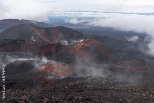 Tierra del Fuego, lava fields in the vicinity of Plosky Tolbachik volcano © WladiM