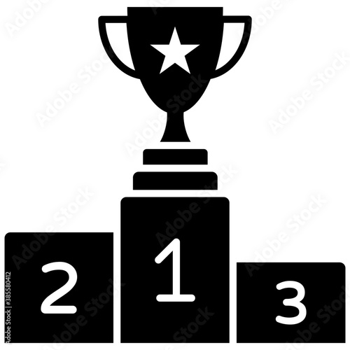 Winner Podium 