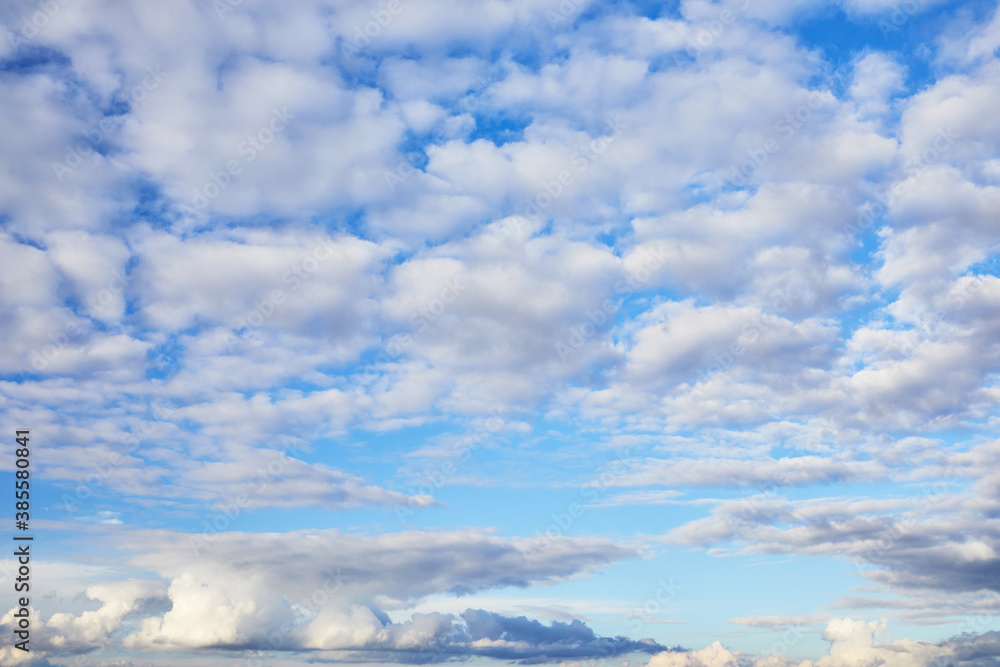 Blue sky background with clouds. Space for text Blue sky background with clouds. Space for text