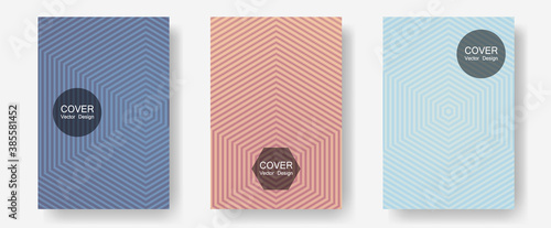 Geometric design templates for banners, covers.