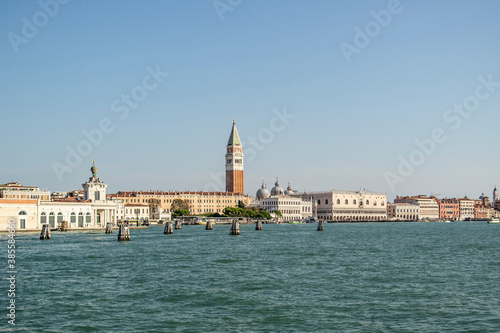 View from the Grand Canal on San Marco square in Venice, Veneto - Italy © REDMASON