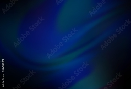 Dark BLUE vector blurred template.