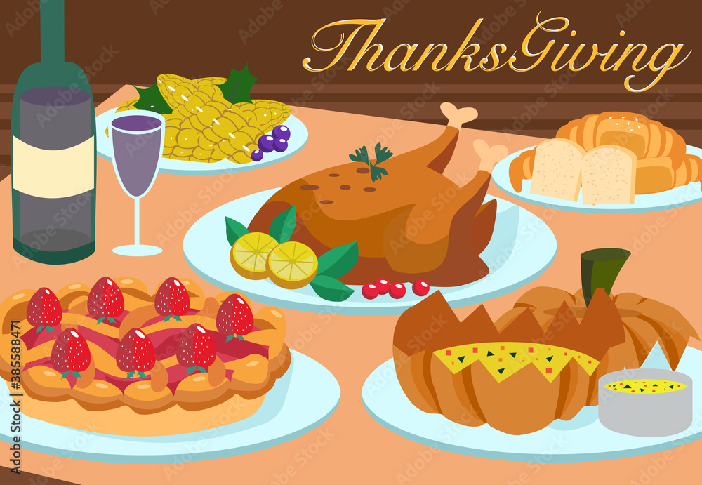 Food of Thanksgiving Day Food of Thanksgiving Day