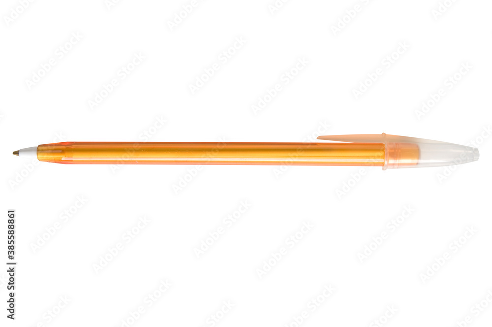 orange ballpoint pen orange ballpoint pen