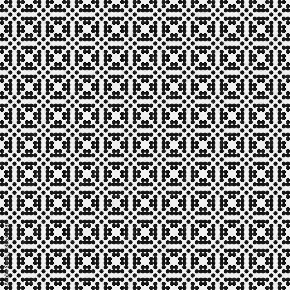 Abstract Cross Pattern Dots Logo generative computational art illustration Abstract Cross Pattern Dots Logo generative computational art illustration