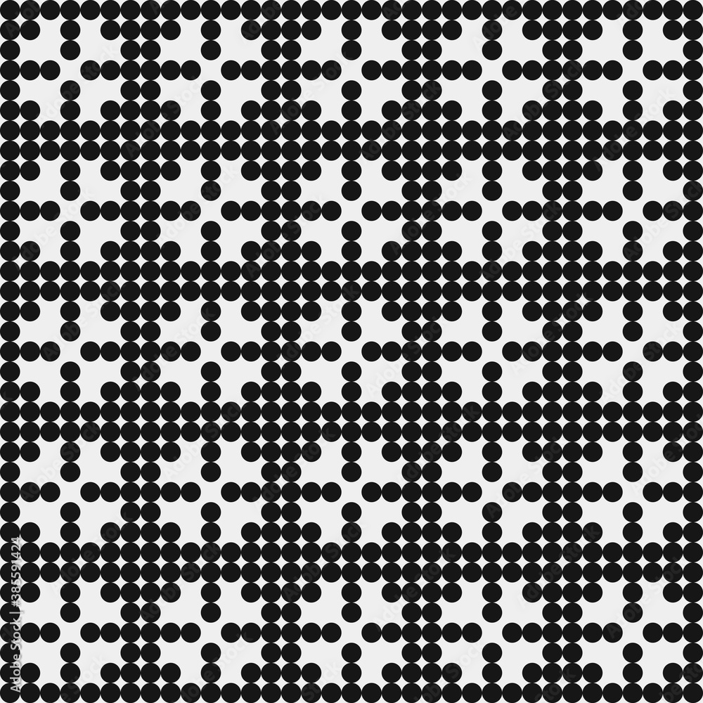 Abstract Cross Pattern Dots Logo generative computational art illustration Abstract Cross Pattern Dots Logo generative computational art illustration