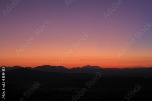 Wallpaper Mural 蓼科の日没 Torontodigital.ca