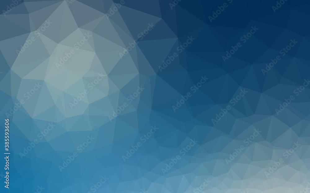Light BLUE vector polygon abstract background. Light BLUE vector polygon abstract background.