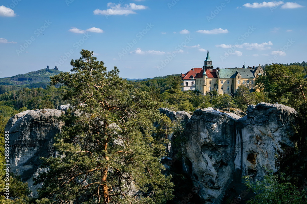 Hruboskalsko Bohemian paradise Czech Republic