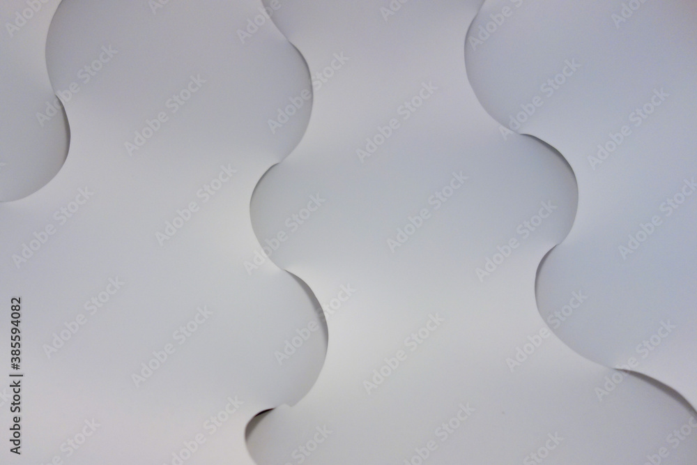 White vertical waves of plastic background abstract White vertical waves of plastic background abstract
