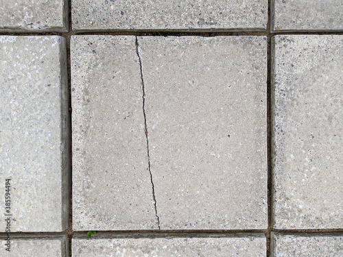 Wallpaper Mural old and grey concrete slab with cracks in daytime Torontodigital.ca