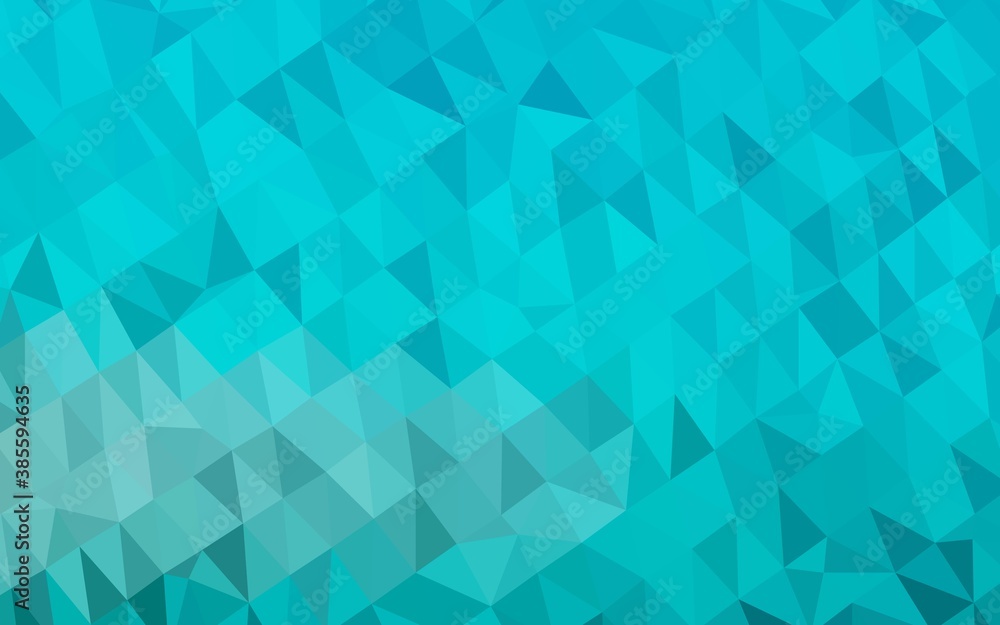 Light BLUE vector polygonal background. Light BLUE vector polygonal background.