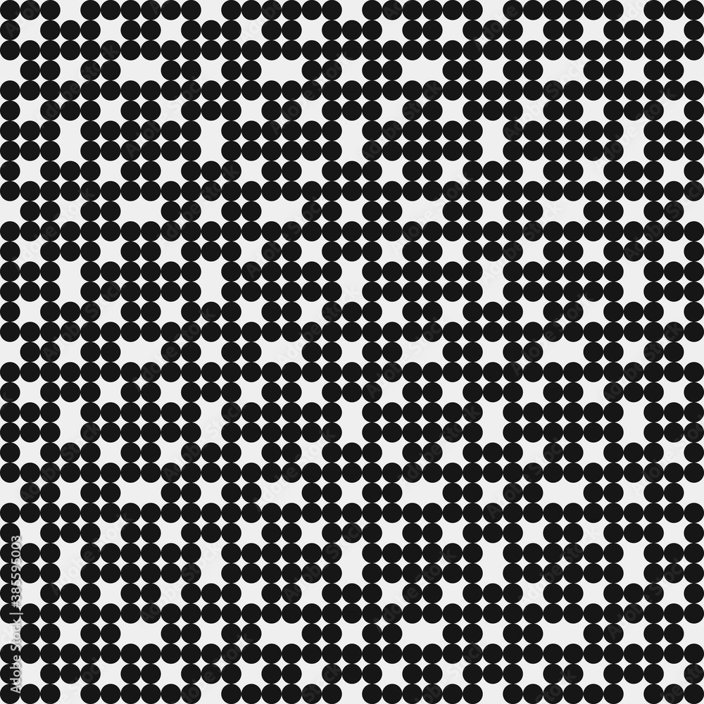 Abstract Cross Pattern Dots Logo generative computational art illustration Abstract Cross Pattern Dots Logo generative computational art illustration