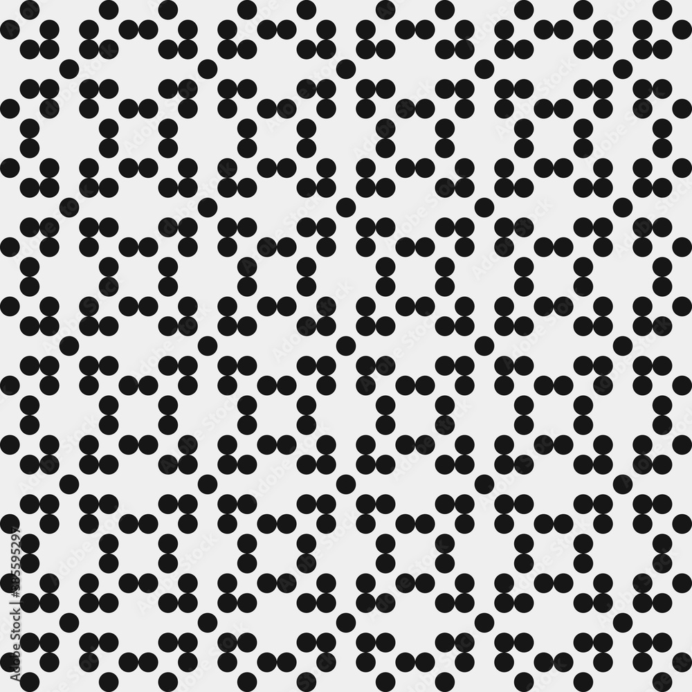 Abstract Cross Pattern Dots Logo generative computational art illustration Abstract Cross Pattern Dots Logo generative computational art illustration