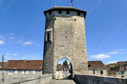 Quadro em tela La tour du Pont-Vieux à Orthez