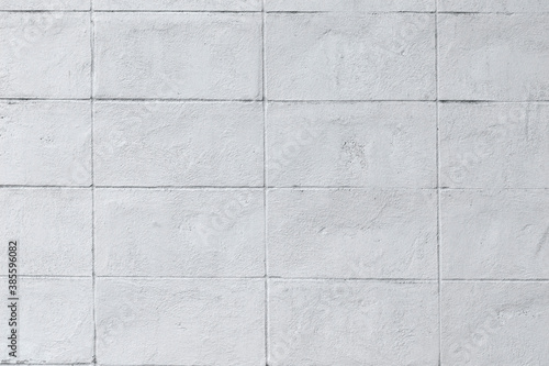 Wallpaper Mural White brick walls that are plastered background and texture. The texture of the block is white. Background of empty block basement wall. Torontodigital.ca