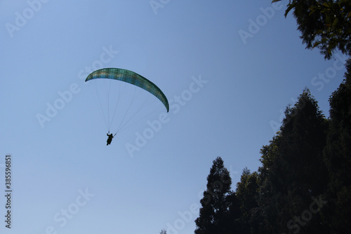 Paragliding is the recreational and competitive adventure sport of flying paragliders