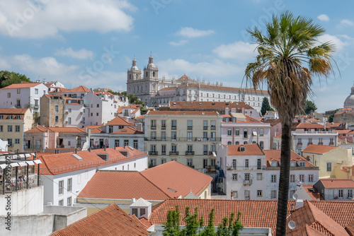 discovery of the city of Lisbon in Portugal. Romantic weekend in Europe.