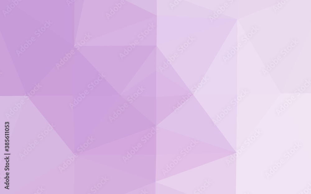 Light Purple vector shining triangular background. Light Purple vector shining triangular background.