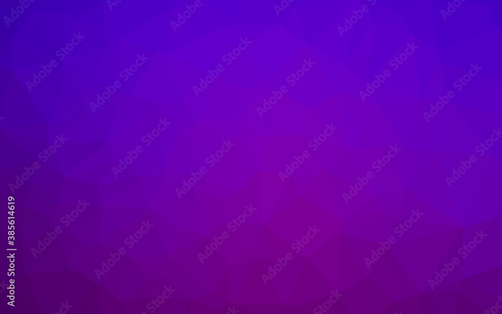 Light Purple vector abstract polygonal texture. Light Purple vector abstract polygonal texture.