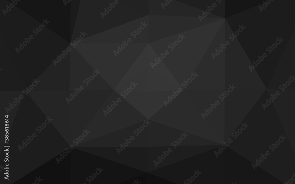 Dark Silver, Gray vector triangle mosaic texture. Dark Silver, Gray vector triangle mosaic texture.