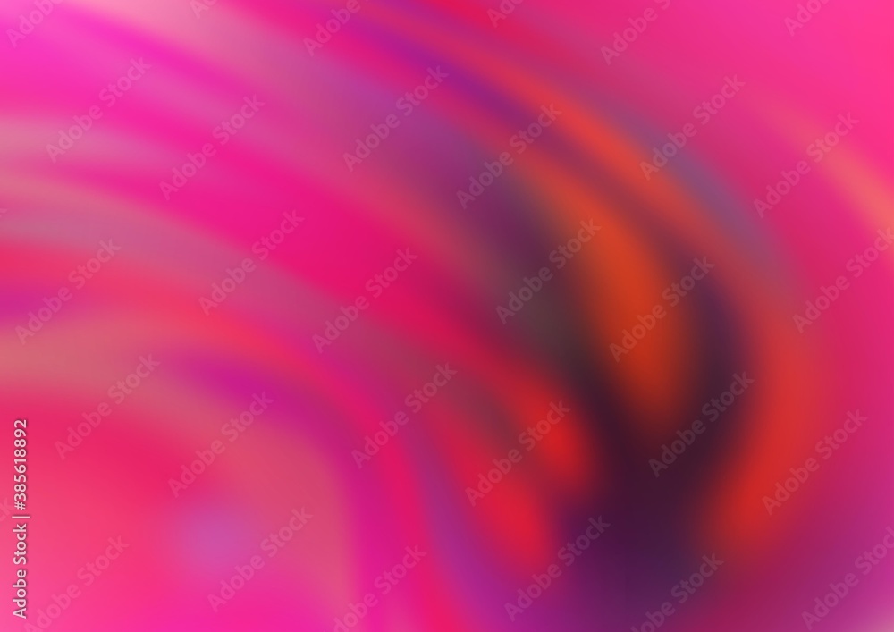 Fototapeta premium Light Pink vector blur pattern.