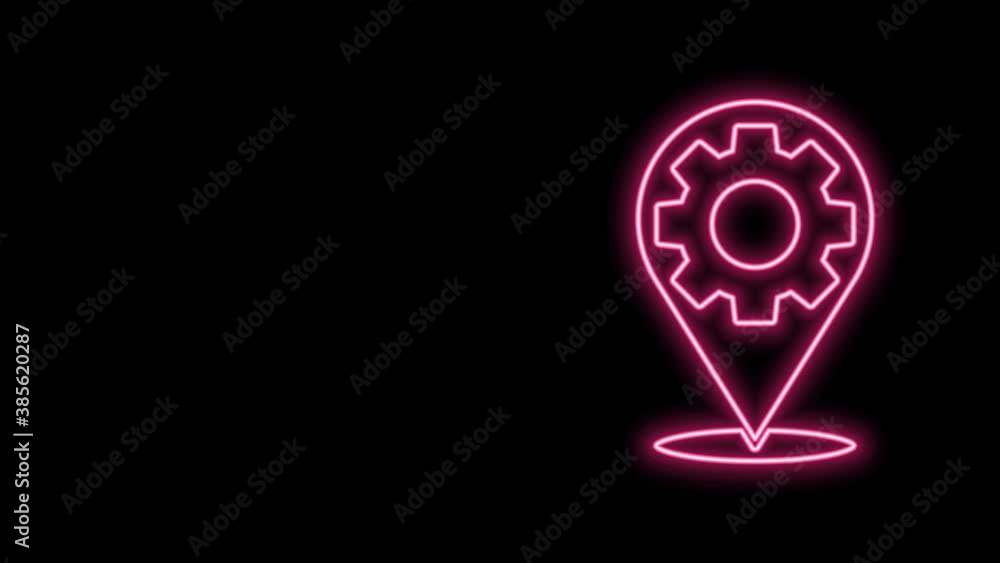 Glowing neon line Car service icon isolated on black background. Auto mechanic service. Repair service auto mechanic. Maintenance sign. 4K Video motion graphic animation Glowing neon line Car service icon isolated on black background. Auto mechanic service. Repair service auto mechanic. Maintenance sign. 4K Video motion graphic animation