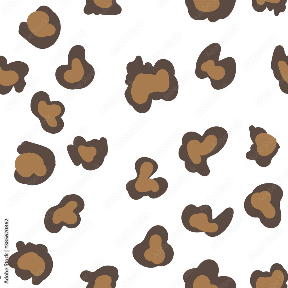 Animal print vector seamless pattern. Hand drawn exotic nature texture background. Animal print vector seamless pattern. Hand drawn exotic nature texture background.