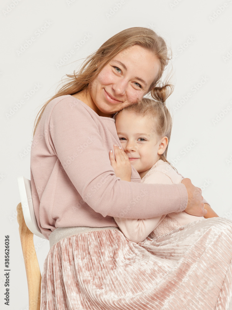 family, mom, dad, me, balloons