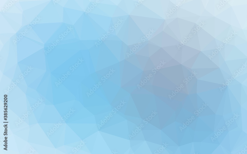 Light BLUE vector abstract polygonal texture. Light BLUE vector abstract polygonal texture.