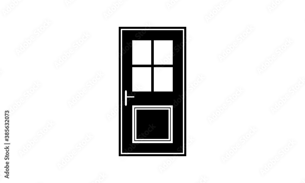 Door illustration vector design