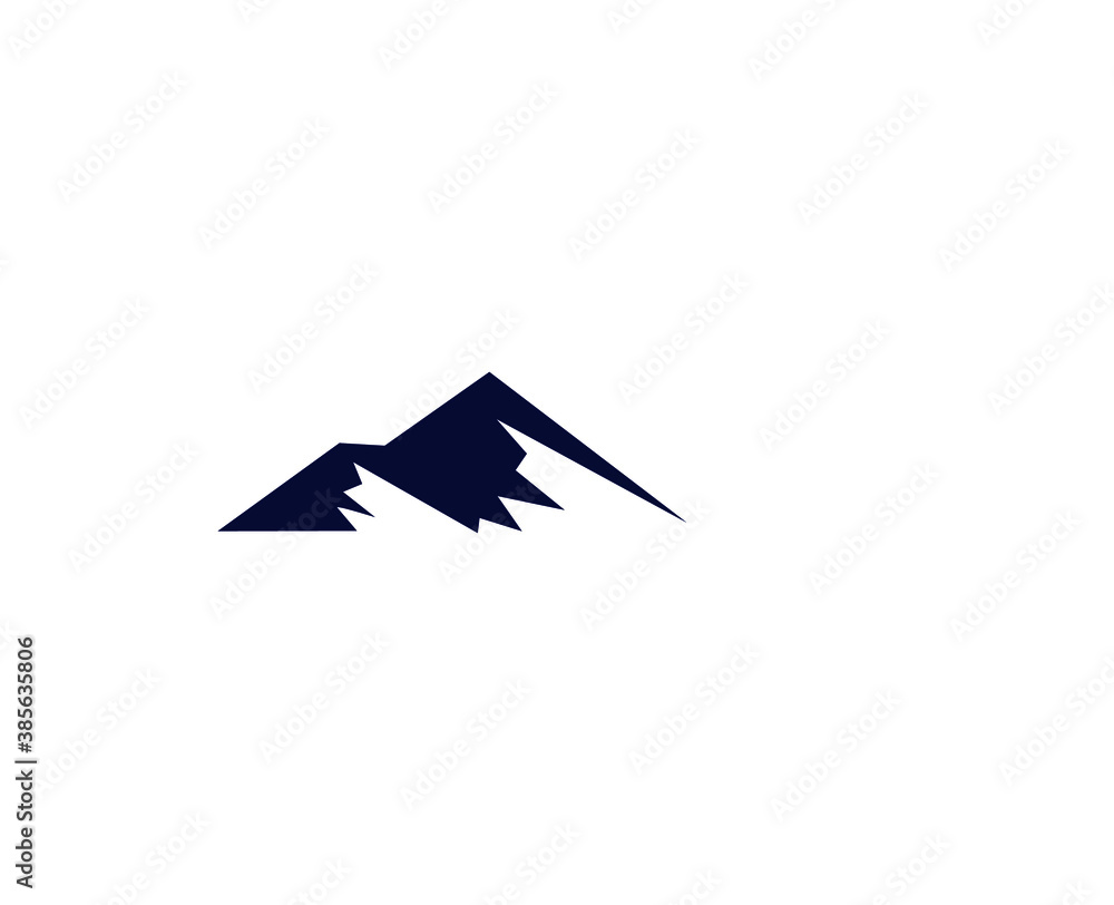 illustration mountain logo vector icon templet illustration mountain logo vector icon templet