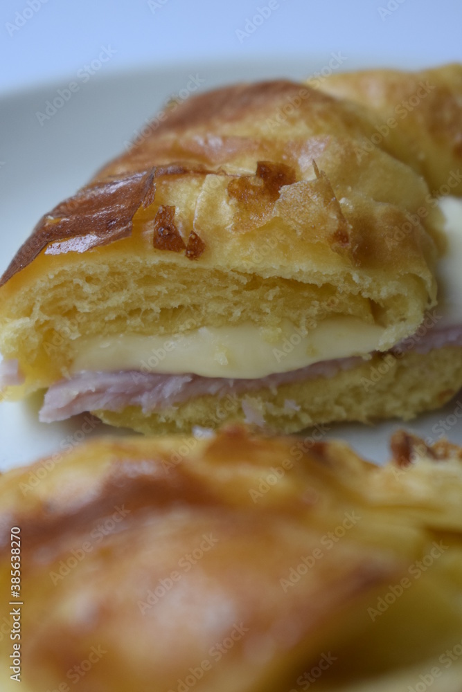 Croissant / Ham and cheese croissant Croissant / Ham and cheese croissant