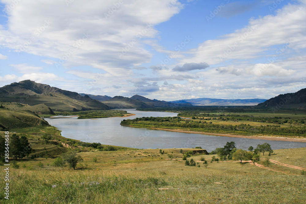 Selenga river valley, Republic of Buryatia