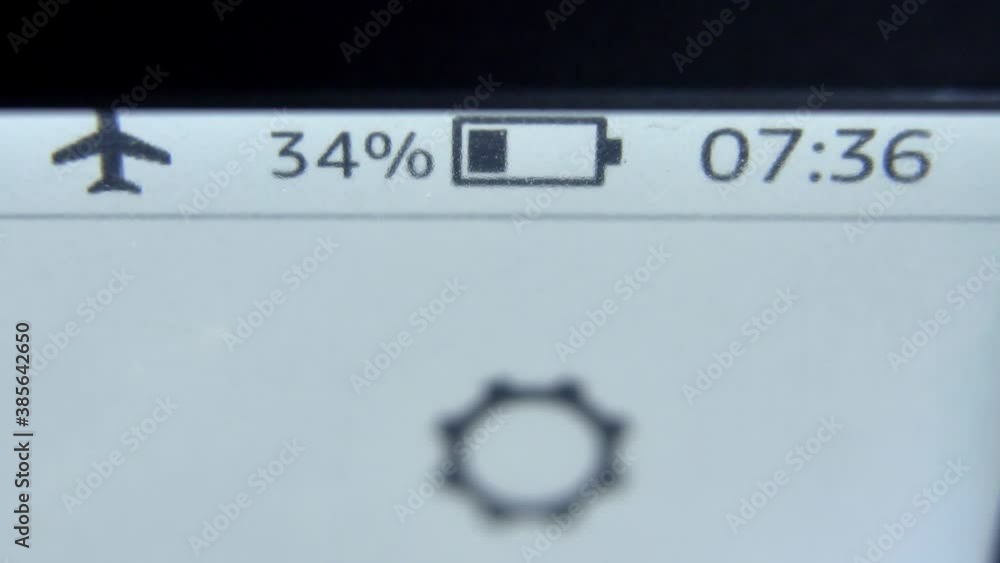 Aeroplane Mode Turned On and Off on Mobile Device Touchscreen Aeroplane Mode Turned On and Off on Mobile Device Touchscreen