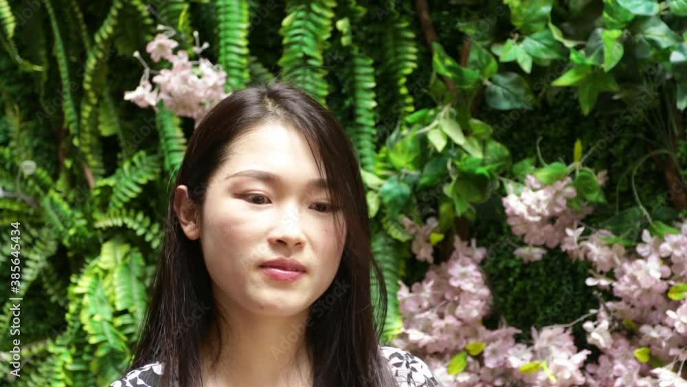 Chinese woman showing emotions for angry or mad Chinese woman showing emotions for angry or mad
