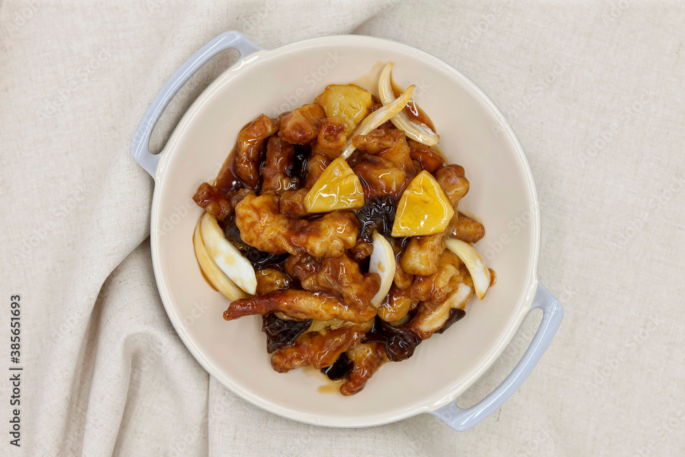 Korean style chinese food Sweet and Sour Pork (Tangsuyuk) Korean style chinese food Sweet and Sour Pork (Tangsuyuk)
