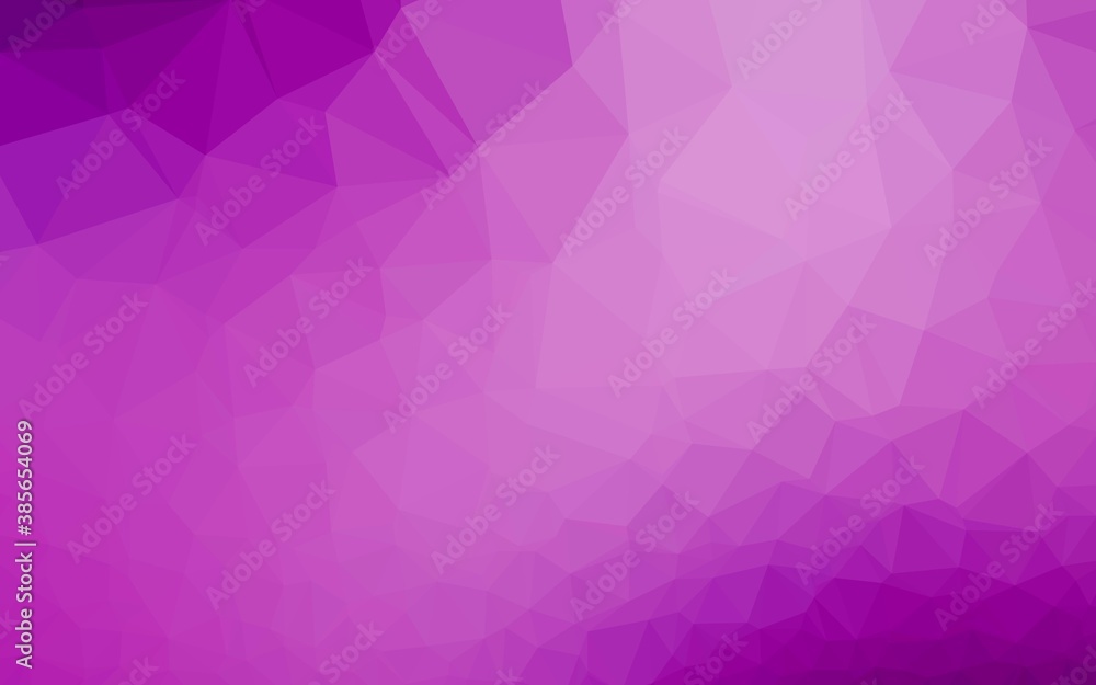 Light Purple vector abstract mosaic pattern. Light Purple vector abstract mosaic pattern.