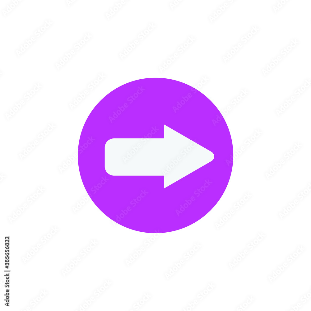 Simple arrow, waypoint sign symbol isolated on white background EPS Vector Simple arrow, waypoint sign symbol isolated on white background EPS Vector
