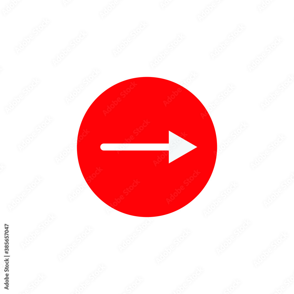 Simple arrow, waypoint sign symbol isolated on white background EPS Vector Simple arrow, waypoint sign symbol isolated on white background EPS Vector