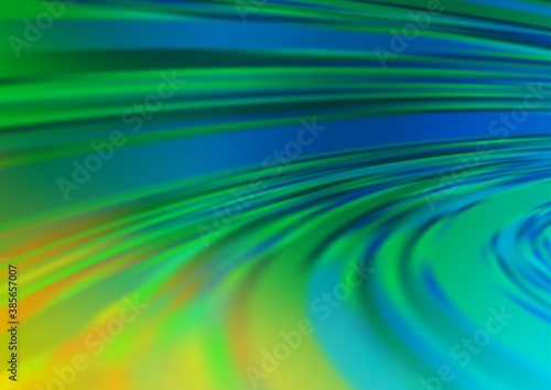 Light Blue, Yellow vector abstract background.