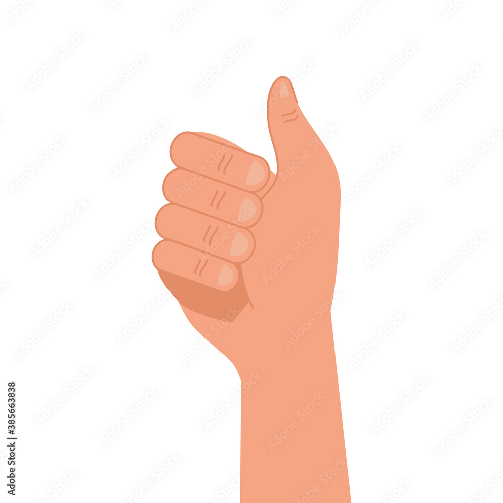 like hand isolated design of People arm and finger theme Vector illustration like hand isolated design of People arm and finger theme Vector illustration