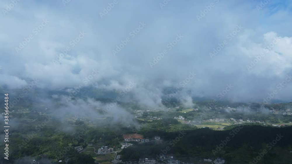 Aerial photography cloud landscape Aerial photography cloud landscape