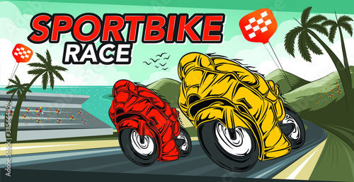 Granprix races on coastal circuits.